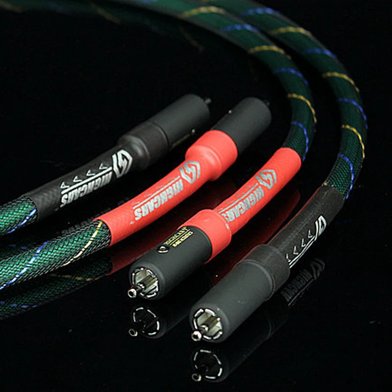Copper Silver Mixed RCA Cable 7N OCC Single Crystal HiFi Audio Line | Электроника