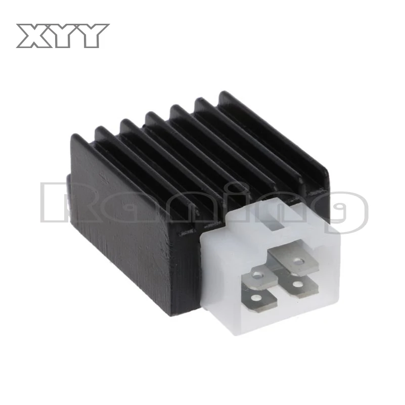 

12V 4Pin Motorcycle Voltage Regulator Half-Wave Rectification For Buggie GY6 50cc 125cc 150cc Moped Scooter