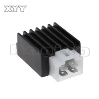 12v 4pin motorcycle voltage regulator half wave rectification for buggie gy6 50cc 125cc 150cc moped scooter