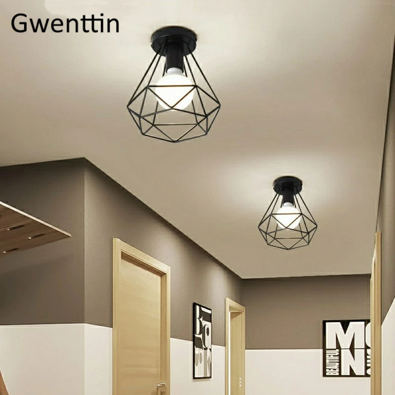 Железные светодиодсветодиодный потолочные светильники в скандинавском стиле