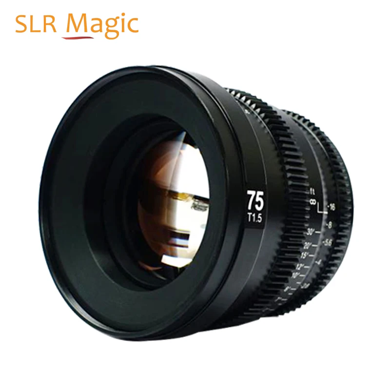 Зеркальная линза Magic MicroPrime Cine 75 мм T1.5 с полной рамкой для камеры Sony E Mount|Объективы
