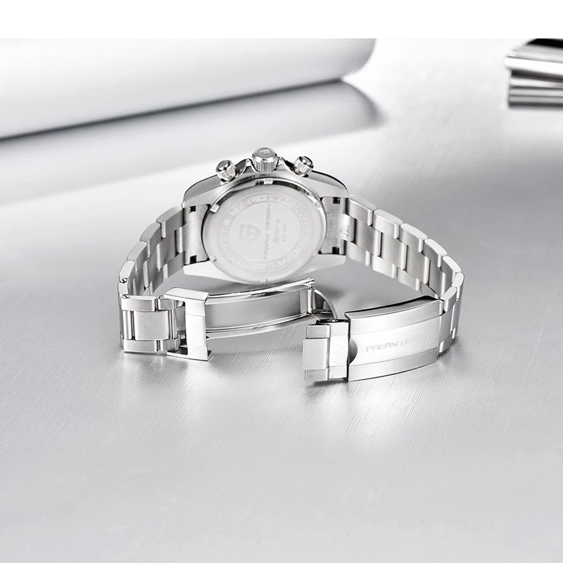 

PAGANI DESIGN 2021 New Men's Watches Quartz Business Watch Mens Watches Top Brand Luxury Watch Men Chronograph VK63 Reloj Hombre