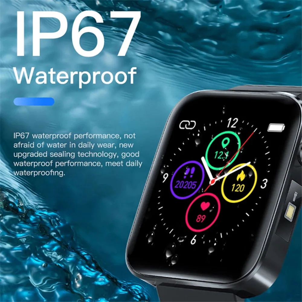 

T68 Plus Men's Watches Electronic Wrist Watch Smart Watches 24h Body Temperature Heart Rate Blood Pressure Monitor Reloj Relogio