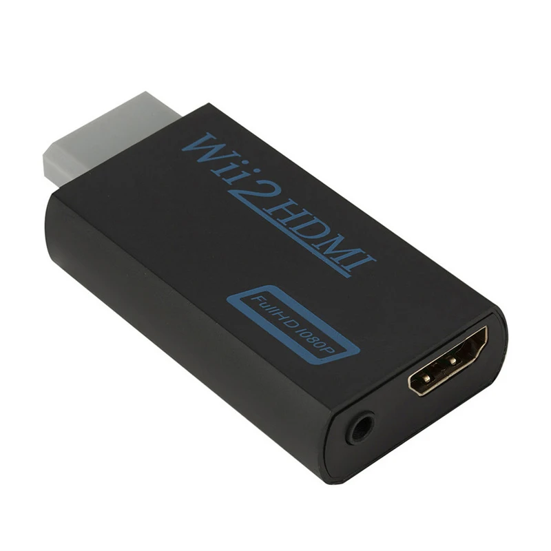 Переходник для Wii-HDMI адаптер FullHD 1080P Wii 2 HDMI-конвертер 3 5 мм аудио ПК монитора HDTV |