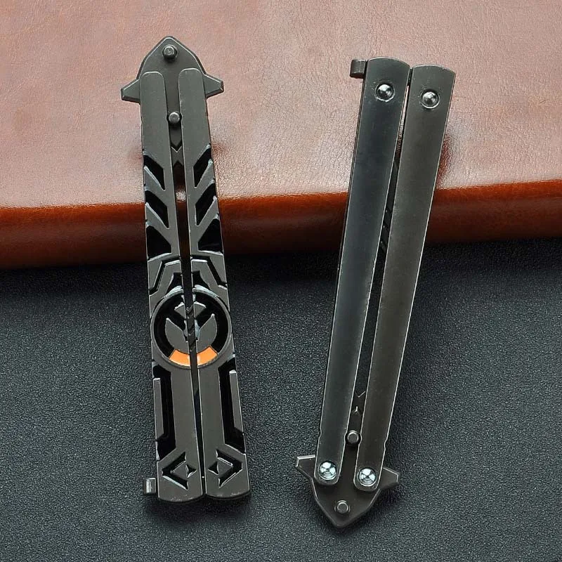 Аниме периферийные ремесла бабочка метательный нож обучающий инструмент