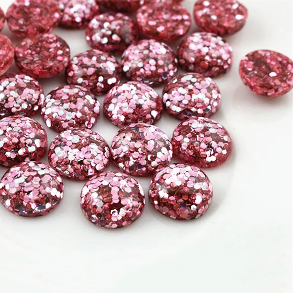 Новая мода 40 шт 12 мм розовый цвет плоский задник Кабошоны Камея G5 03|cabochon jewelry|cabochon