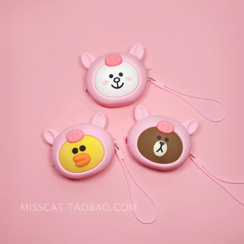 Повседневный Кошелек для монет розовый кошелек девочек голубой с динозавром