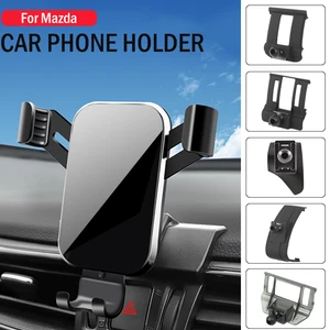 car mobile phone holder special cellphone gps navigation bracket for mazda 3 6 axela atenza cx4 cx5 cx8 cx3 car accessories free global shipping