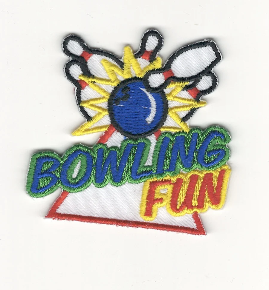 

Embroidery badge patch personalized customization display :ghost head