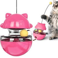cat toy funny tumbler cat interactive toys adjustable feeder toys for cat pets slow food entertainment toys