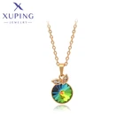 Xuping, ювелирные изделия, Новое поступление, круглый кристалл, кулон, ожерелье для женщин, подарок для девушки 810677992