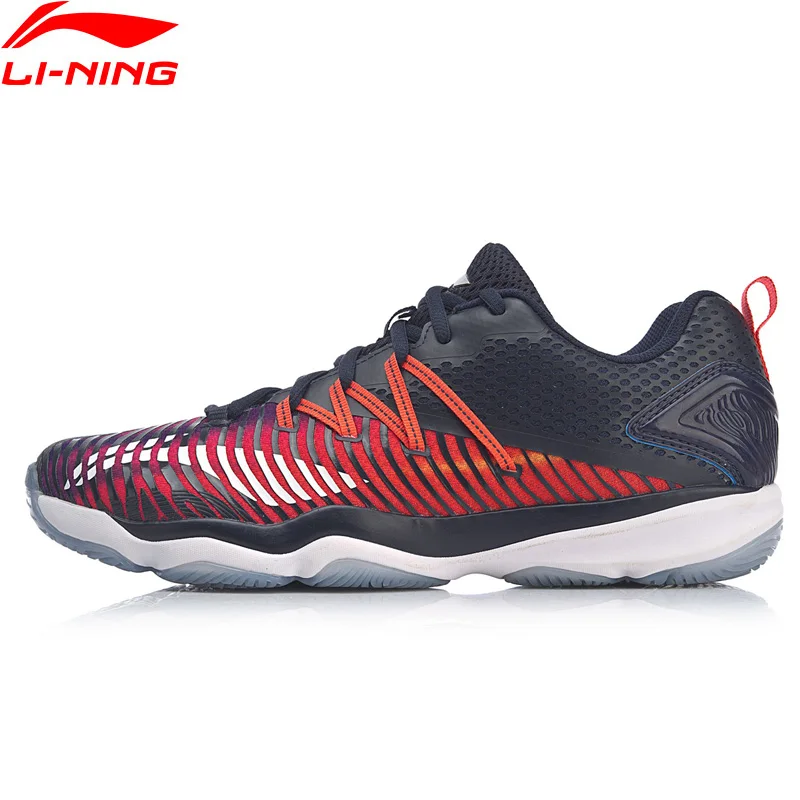 Мужские обуви для бадминтона Li Ning дрессировочная обувь с устойчивой подкладкой