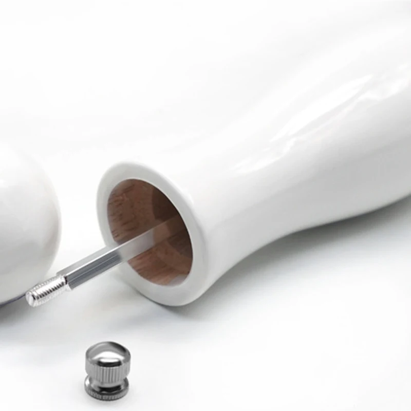 2Pcs Salt and Pepper Grinder with Ceramic Adjustable Coarseness Elegant Shakers for Fresh Spices | Дом и сад