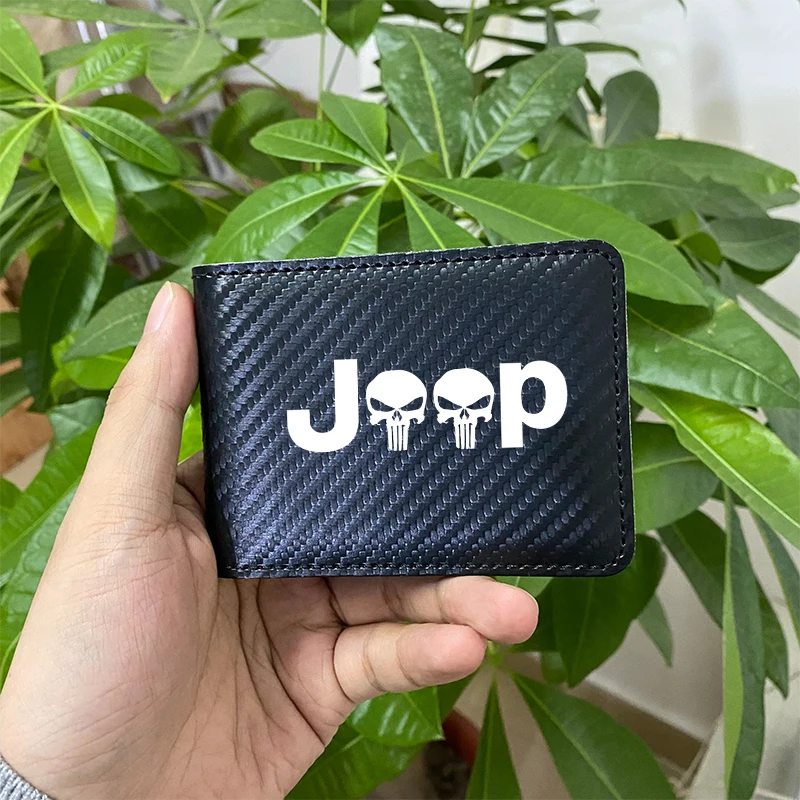 

Car ID Card Drving License Covers Purse Case Bag Wallet Card Holder Case Bank Credit for Jeep grand cherokee Renegade wrangler