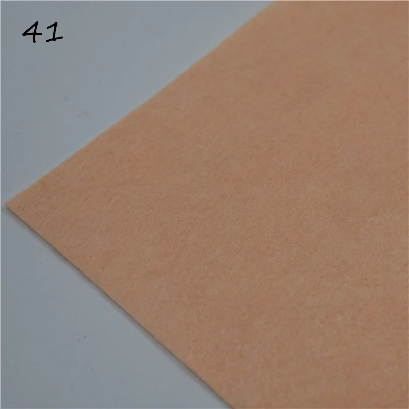 Felt 41 1 шт., ручная работа, фетровые цветы, ручная работа, для кукол, для валяния, шерсть 30/15 см, 60 цветов - Цвет: Felt 41