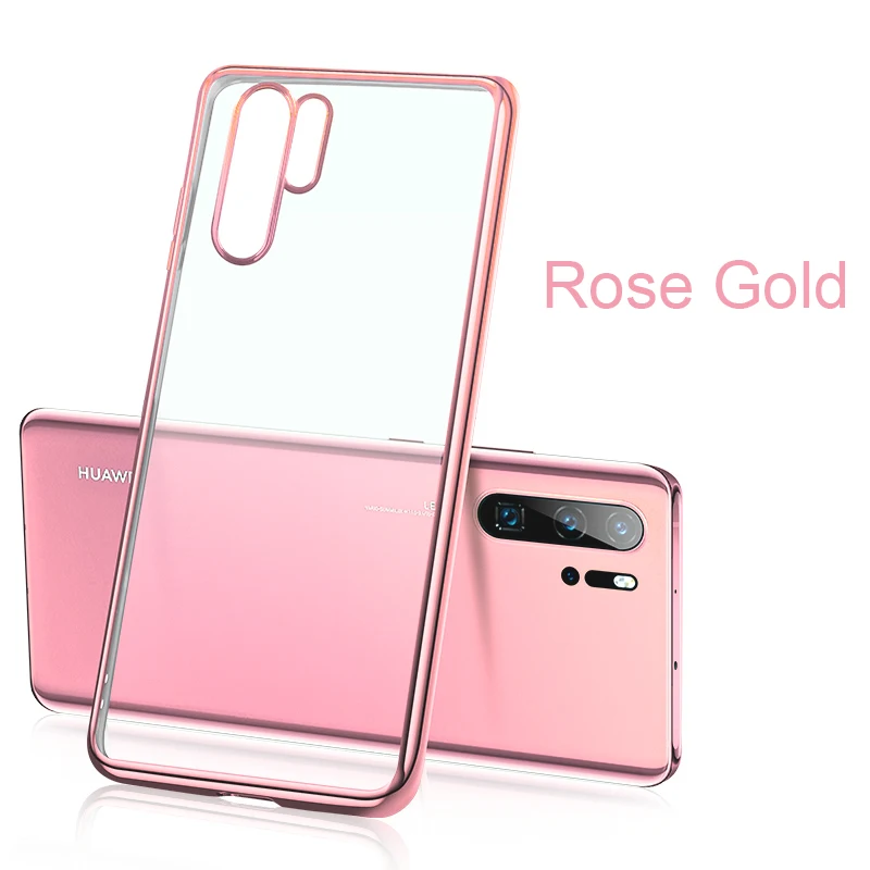 Ультратонкий чехол для телефона huawei P30 Pro P20 mate 20 lite P Smart Z Plus Мягкий силиконовый прозрачный 3D лазерный чехол с покрытием