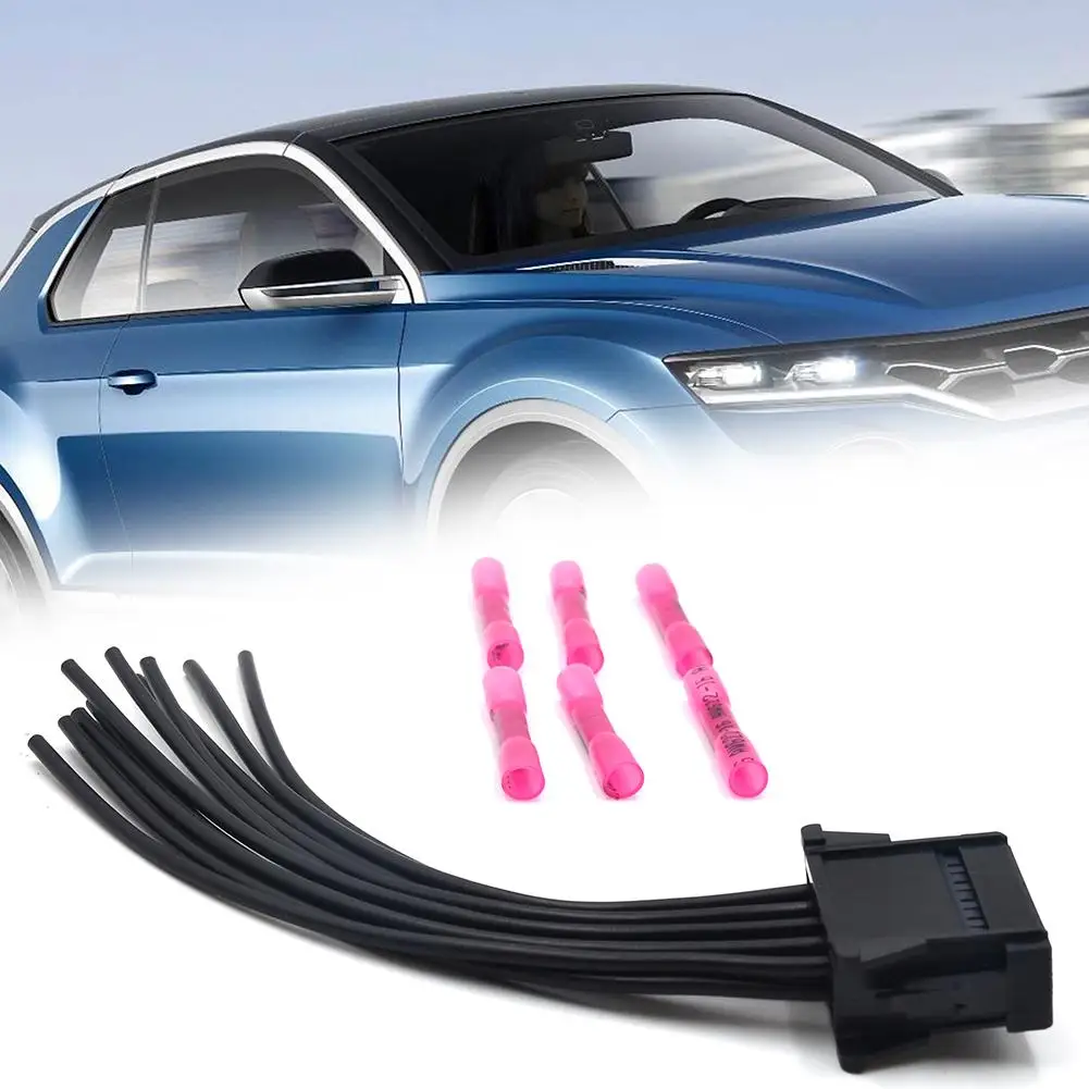 

Car Heater Blower Resistor Wiring Loom Harness Connector for Renault Megane 2 Portable Durable Harness with 6 Connectors