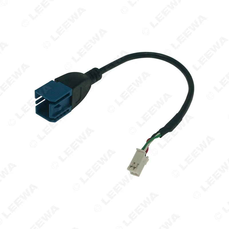 LEEWA автомобильный аудио вход медиа данных провод мини USB к 4Pin кабель адаптер для