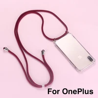 strap cord chain phone tape necklace lanyard mobile phone case for carry to hang for oneplus 7t 7 pro 6t