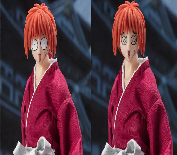 DASIN аниме Rurouni Kenshin HIMURA KENSHIN ПВХ фигурка GT Модель игрушки
