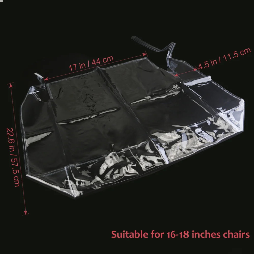 

OULII 2pcs Chair Protectors Fits Chairs to 16-21 Inch