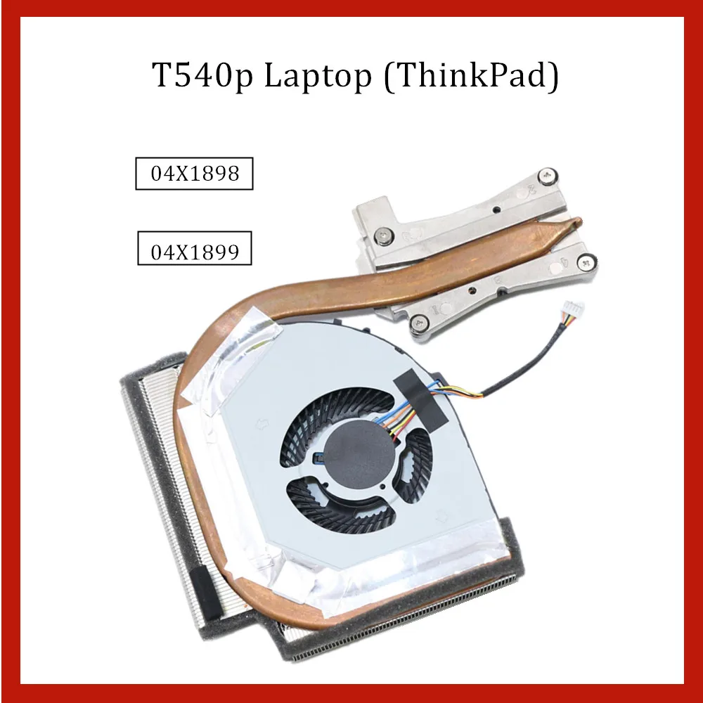 

Applicable to FAN thermals UMA 47W for ThinkPad T540p Laptop Cpu Cooling Fan and Heatsink PN/04X1898 04X1899 0C78226 0C78227