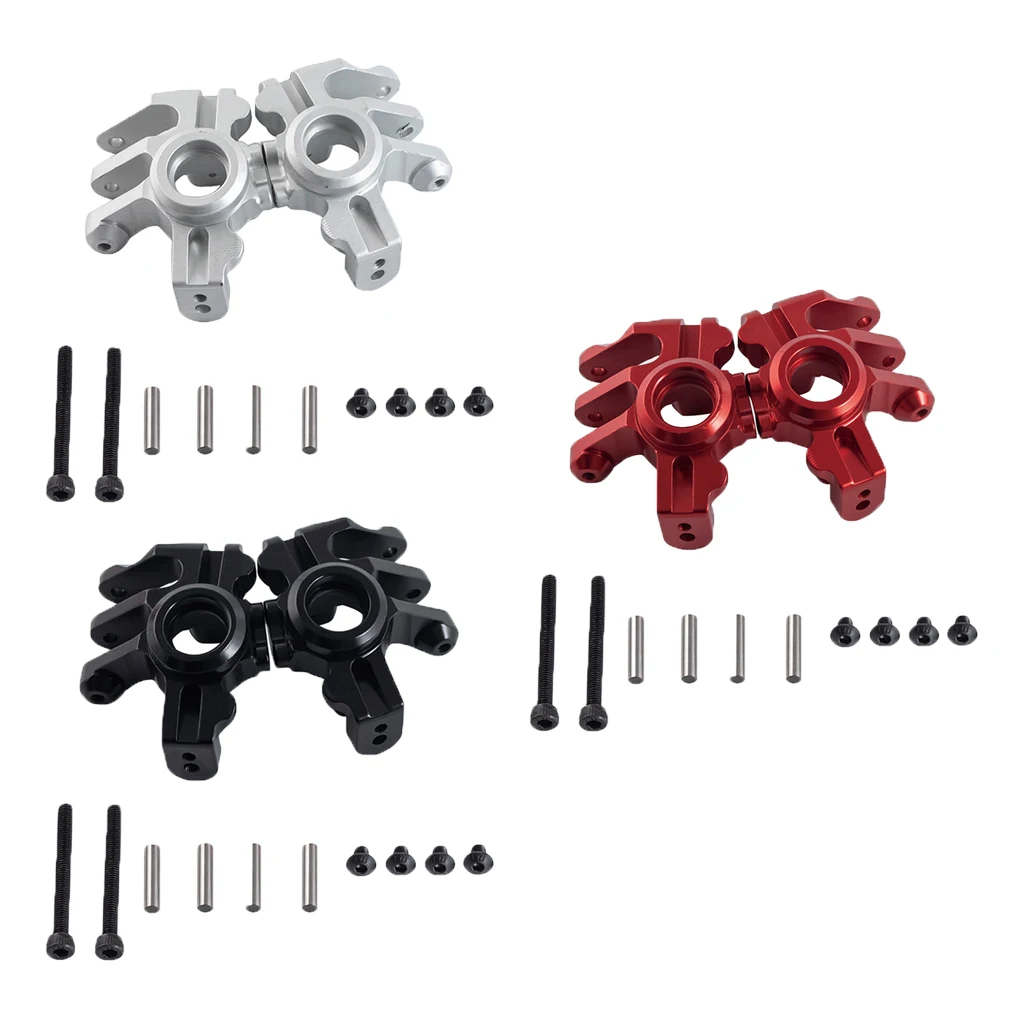 

Масштаб 1:10, Радиоуправляемый комплект передних костяшек из алюминиевого сплава для осевого RBX10 Ryft 4WD, модель гусеничного автомобиля, багги, ...