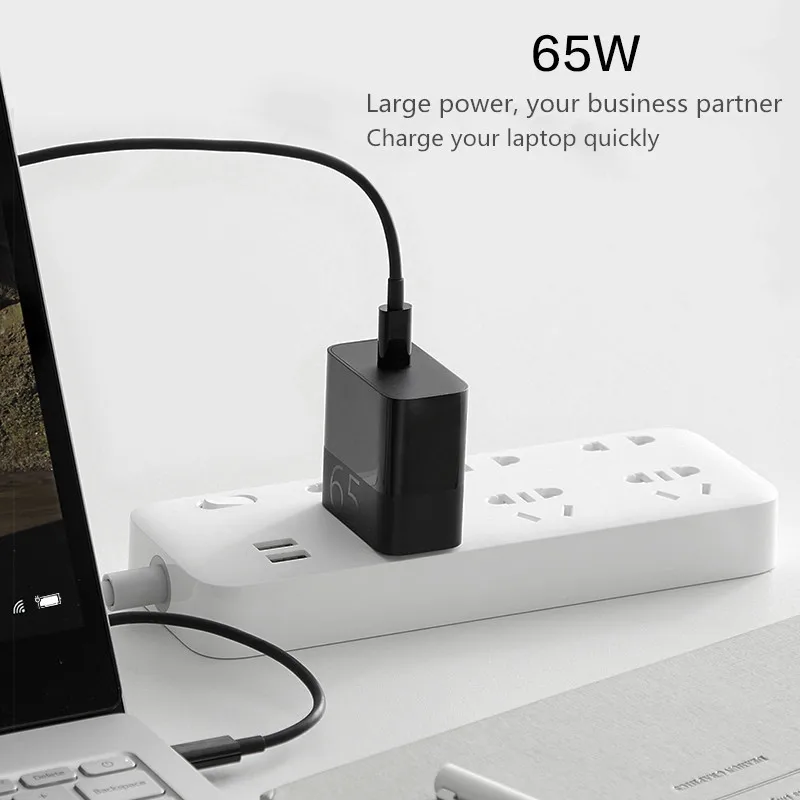 ZMI 65 Вт usb type-C зарядное устройство PD3.0 Быстрая зарядка с 5А USB-C-USB-C кабель для iPhone 11 Pro Max Xr для Xiaomi Mi9 huawei P30
