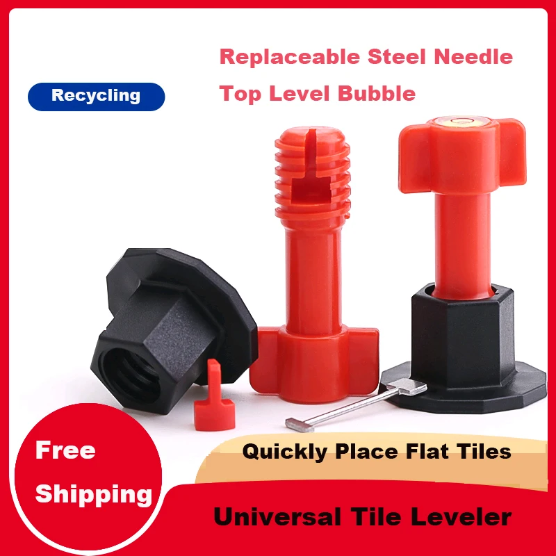 

Reusable Tile Leveling Tools Tile Leveling System Adjustable Positioning Leveling Device Tile Clip Shop Auxiliary Artifact