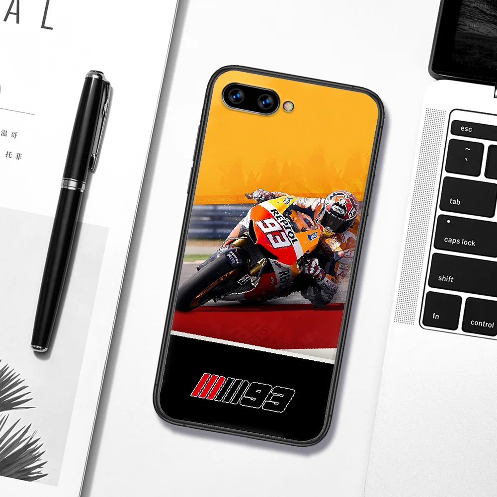 

Marc Marquez Moto No.93 Phone Case Cover Hull For HUAWEI Honor 6A 7A 8 8A 8S 8x 9 9x 9A 9C 10 10i 20 Lite Pro black Cover Tpu