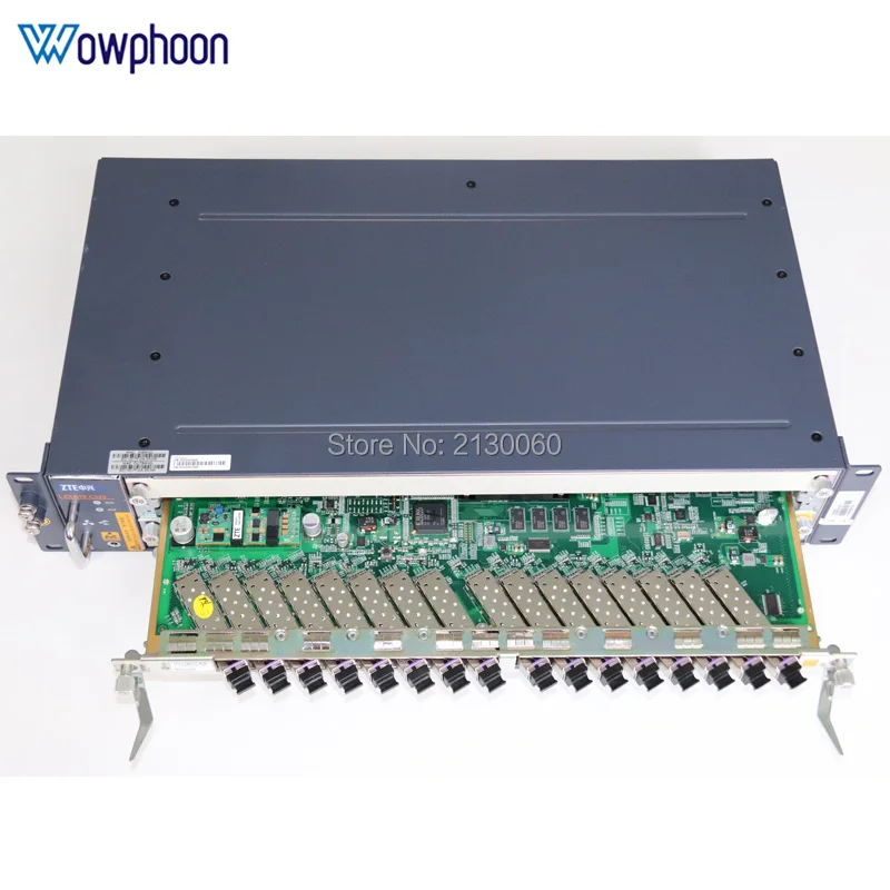 Оптический линейный терминал ZTE OLT ZXA10 C320 шасси + 1 * SMXA коляска GTGH 16 порт C ++ источник