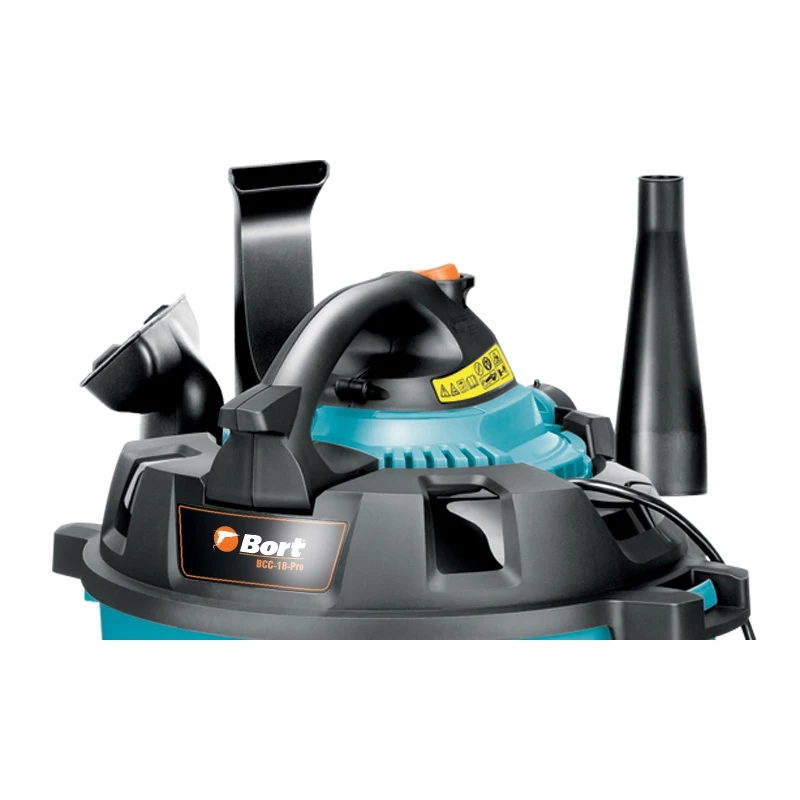 Пылесос BORT BSS-1330-Pro 1300Вт 60 л/сек 21 кПа 30 л сухой/влажный режим 8.4 кг - купить по