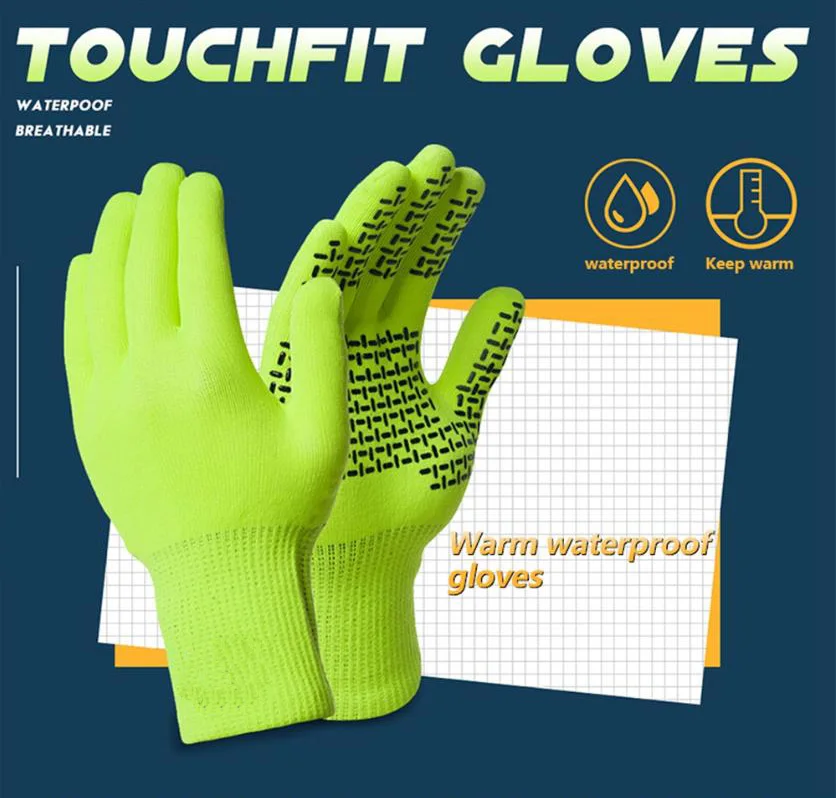 Мужские/wo мужские TouchFit дышащие coolmax ультра Гибкие водонепроницаемые/ветрозащитные перчатки для бега, катания на лыжах, велоспорта, пеших прогулок, снега, спорта на открытом воздухе