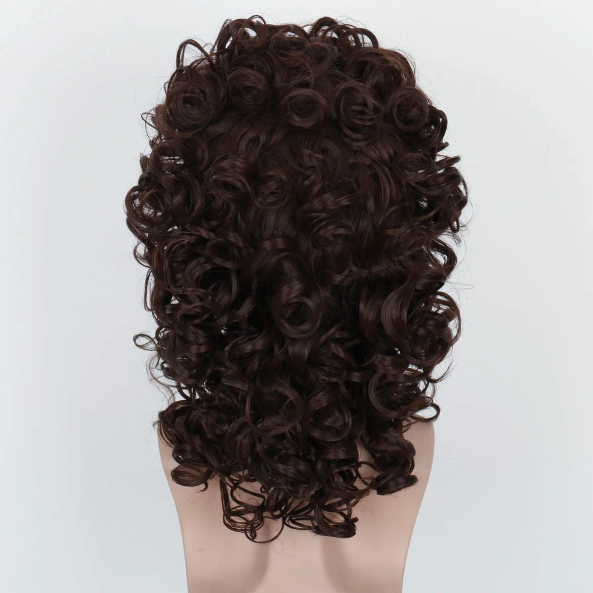Длинный афро кудрявый качающийся парик Miss U Hair унисекс 70s 80s мужской черный панк