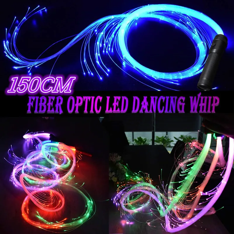 Светодиодный светильник DC12V 3W Fiber Dance Whip 360 градусов фонарик 40 режимов Шоу EDM музыкальный фестиваль коммерческое освещение.