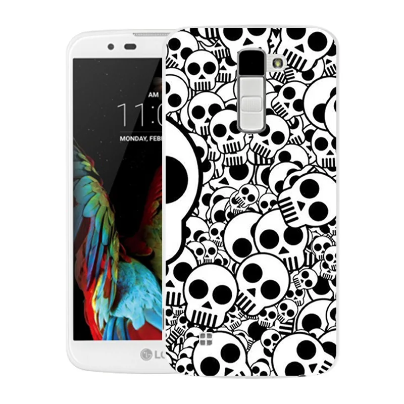 Soft Silicone Cover Case For LG K10 LTE K420N K430 K430ds F670 Phone Current Printed | Мобильные телефоны и аксессуары