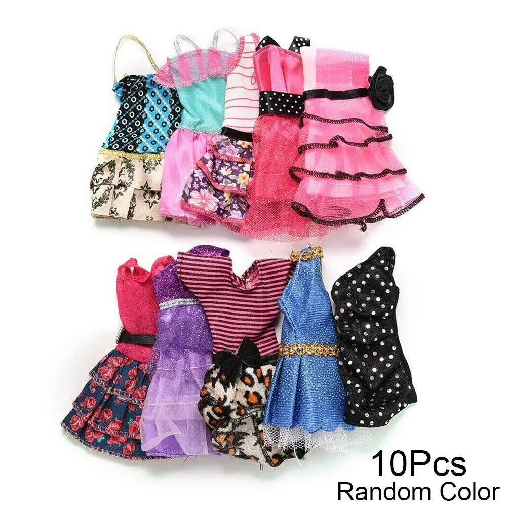

29cm Girl Dolls Dressup Accessories Fashion Dolls Skirt For Girls Decoration Style Doll Random Toy Accessories Clothing Clo L1L2