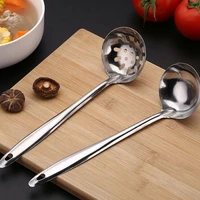 stainless steel soup handle spoon hot pot skimmer colander filter cooking