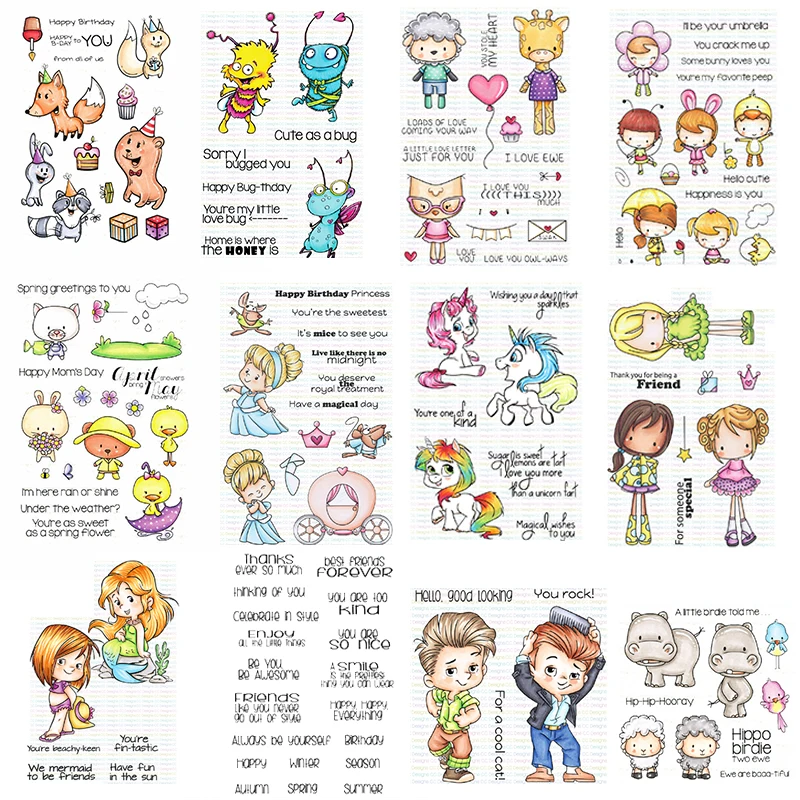 Милые чипсы для мальчиков и девочек с изображением животных единорога