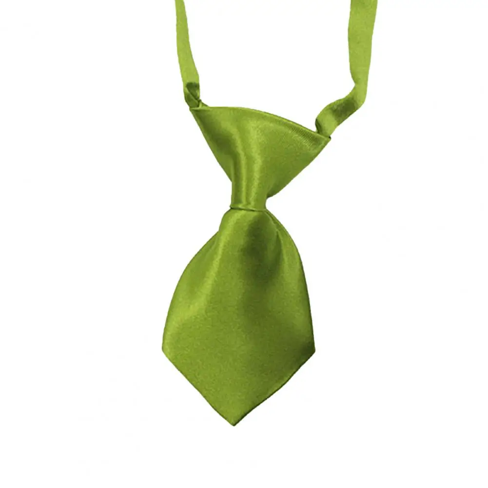 Pet Tie Plastic Buckle Adjustable Collar Imitated Silk Dog Neck for | Дом и сад