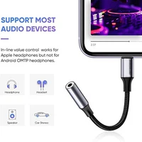 lightning to 3 5mm jack audio cable adapter for iphone 12 11 pro max xs xr earphone aux splitter headphone converter accessories