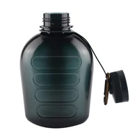1000ml large capacity water bottle portable kettle army green outdoor sports kettle army green canteen