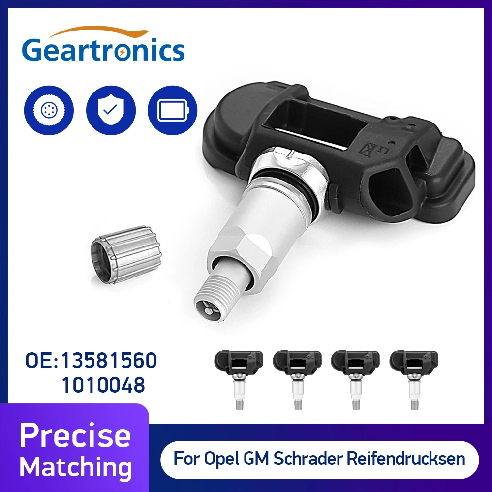 

FOR Opel GM Schrader Tyre Pressure Sensor 13581560 1010048 Tpms Rdks Original TPMS wheel pressure sensors car alarm system
