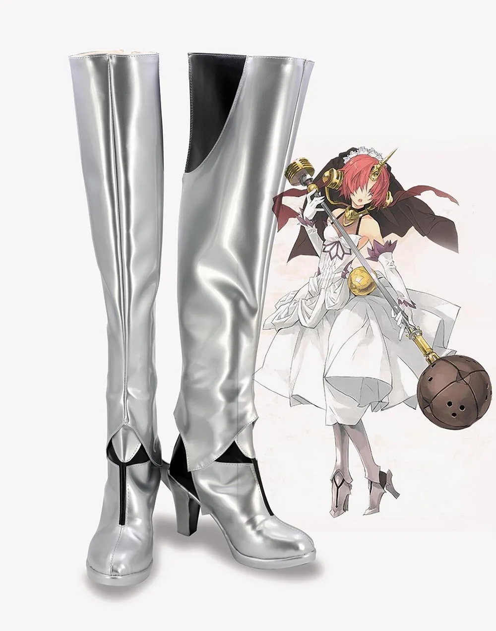 FGO Fate Grand Order Frankenstein Cosplay Boots Shoes Custom Made Any Size