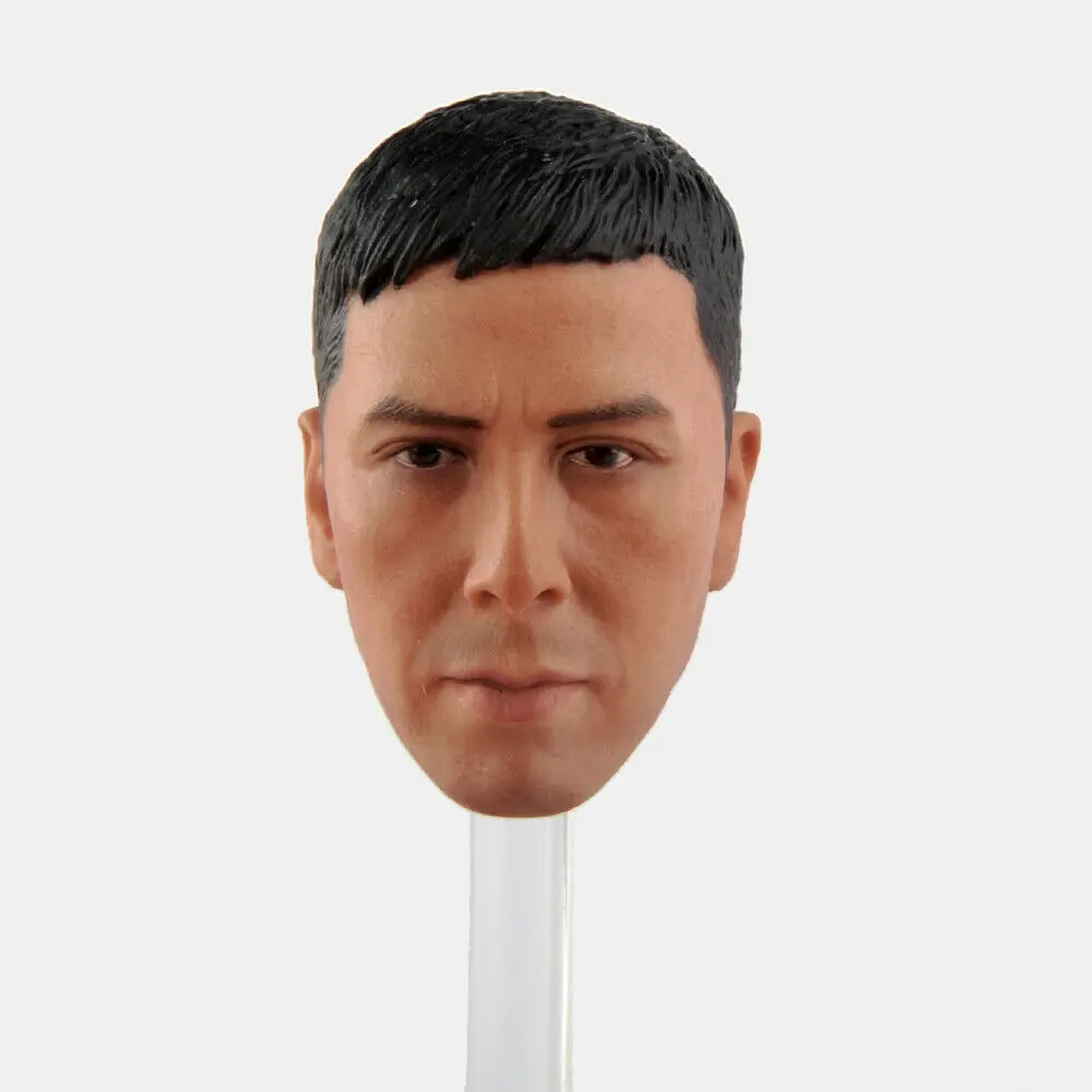 Коллекция 1/6 года кукла супергероя Ip Man Донни иен Мужская голова лепка подходит