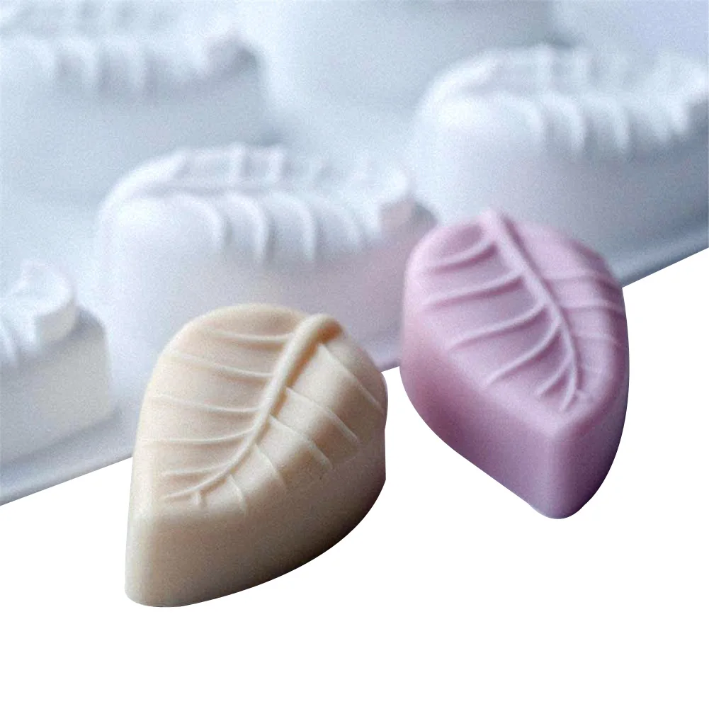 Силиконовый в форме листа торт кухонная форма для самостоятельной готовки 6