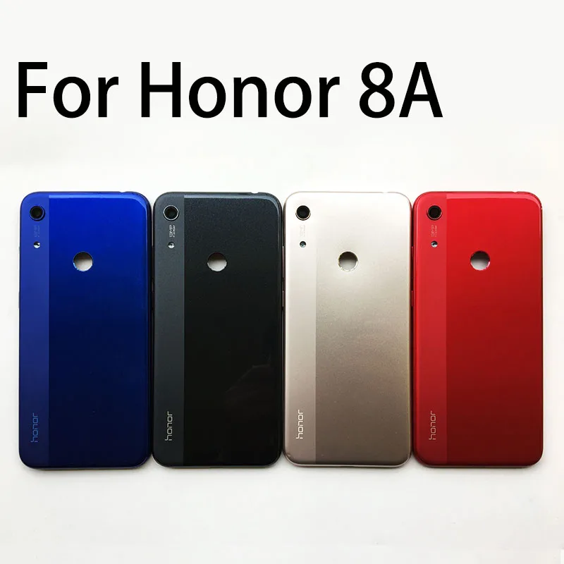 Оригинальная Крышка батарейного отсека для Huawei Honor 8A Задняя стеклянная панель