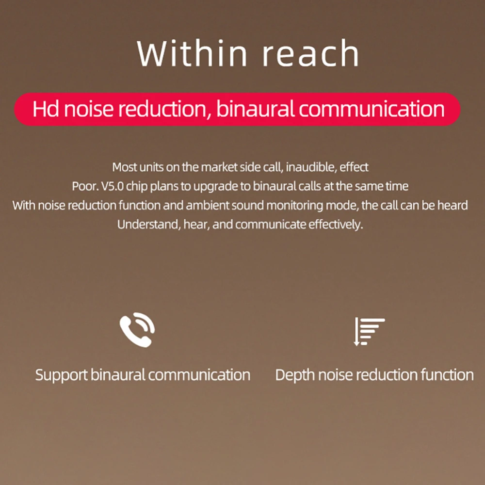 Беспроводные Bluetooth наушники для Redmi Airdots, наушники 5,0 TWS, гарнитура, гарнитура, головной телефон с микрофоном для Xiaomi iPhone huawei