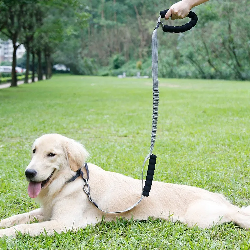 Elastic Dog Leash Reflective Stripe Long Pet Rope Belt Nylon Lead Running Durable Products | Дом и сад