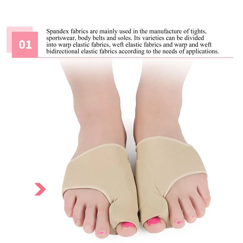 1 пара исправление вальгусной деформации первого пальца стопы корректирующие